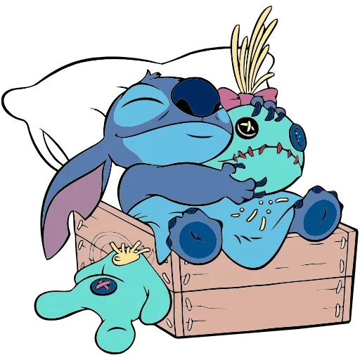 😴 Эмодзи «Стич» для Telegram