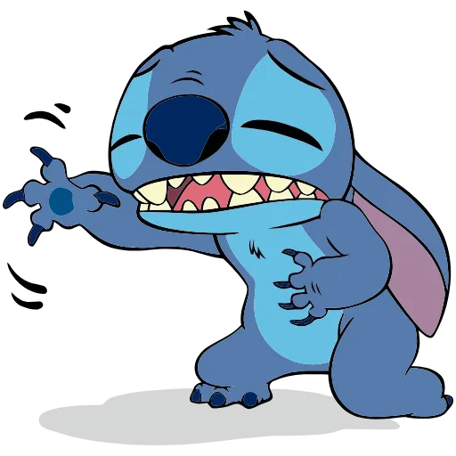 😵 Эмодзи «Стич» для Telegram