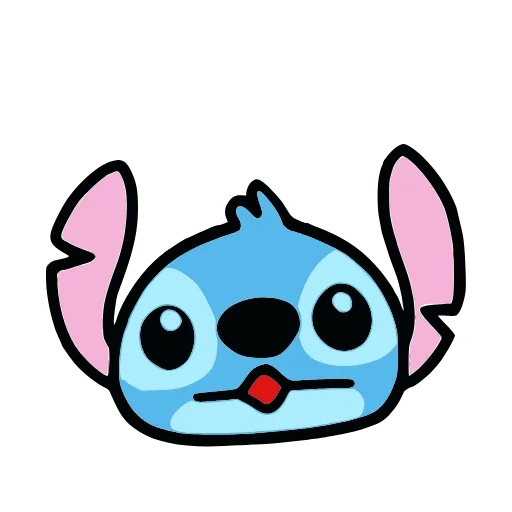 Стикерпак Stitch and Angel для Telegram — скачать
