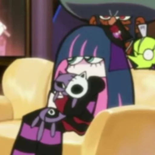 😐 Стикер «Panty and Stocking with Garterbelt» для Telegram