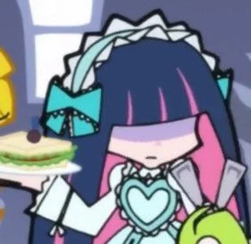 👿 Стикер «Panty and Stocking with Garterbelt» для Telegram