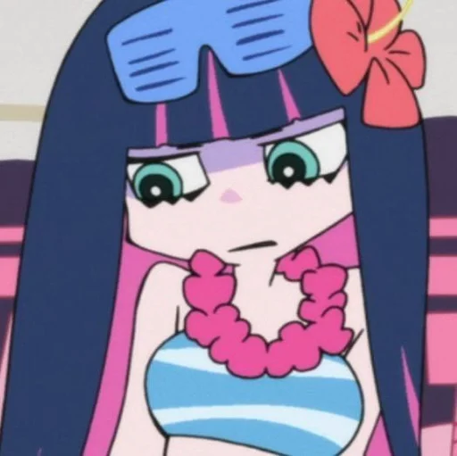 🫤 Стикер «Panty and Stocking with Garterbelt» для Telegram
