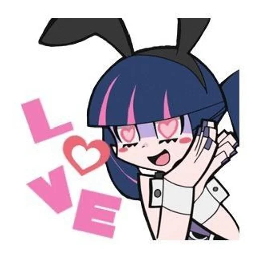 😍 Стикер «Panty and Stocking with Garterbelt» для Telegram