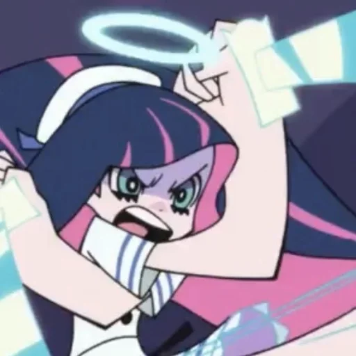😡 Стикер «Panty and Stocking with Garterbelt» для Telegram