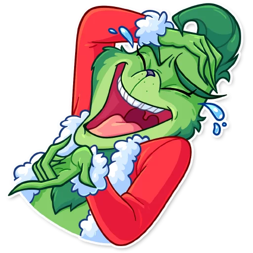 Стикерпак Grinch для Telegram — скачать