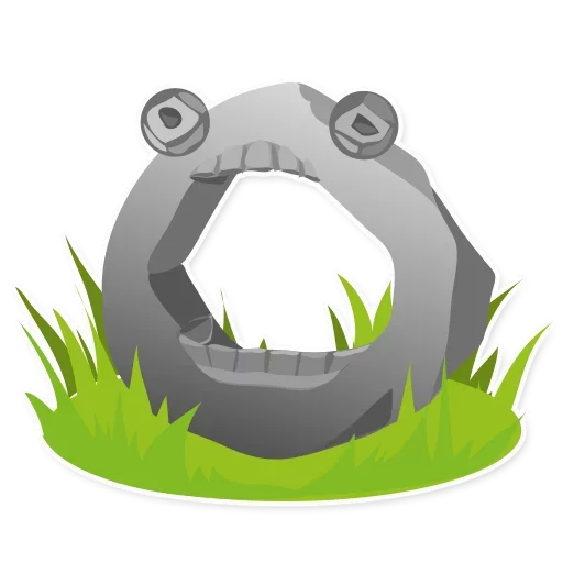 🗿 Стикер «Stone» для Telegram