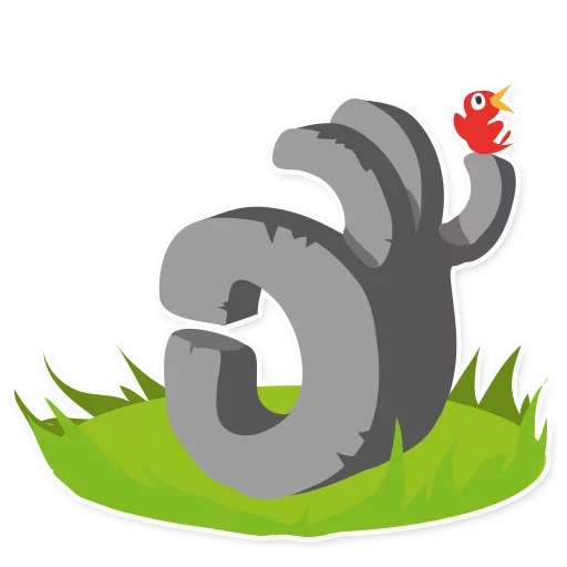 🗿 Стикер «Stone» для Telegram