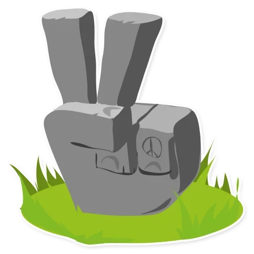 🗿 Стикер «Stone» для Telegram