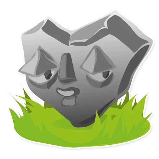 🗿 Стикер «Stone» для Telegram