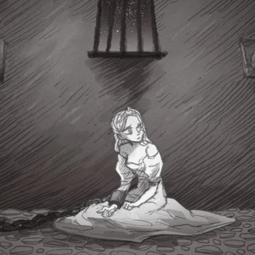 😔 Стикер «Slay the Princess» для Telegram
