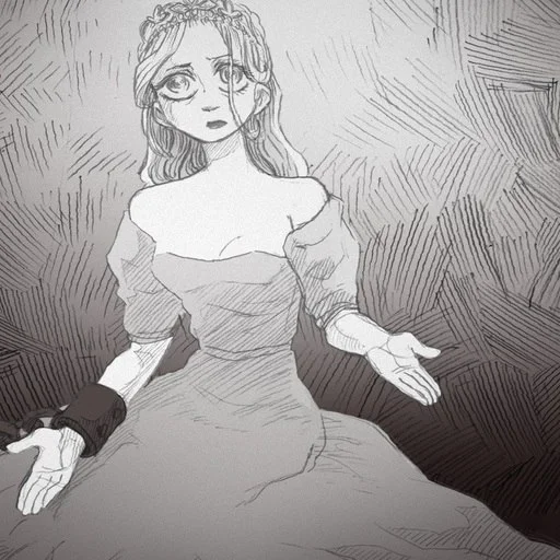 😡 Стикер «Slay the Princess» для Telegram