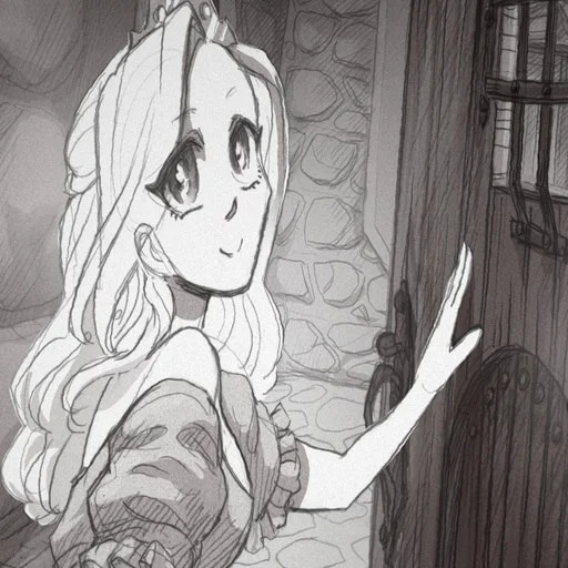 🚪 Стикер «Slay the Princess» для Telegram