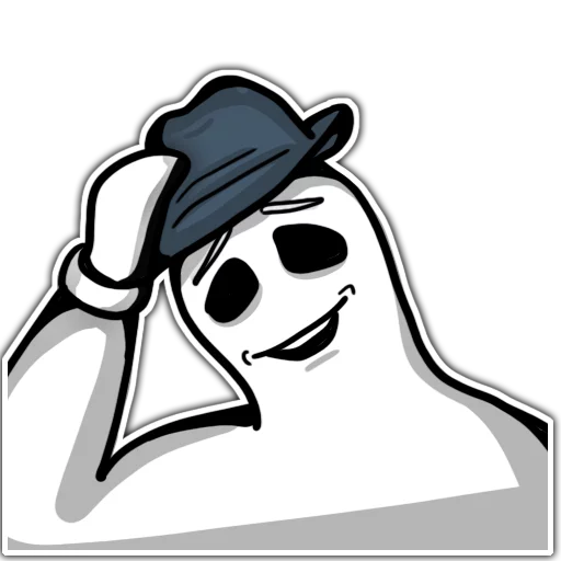 Стикерпак Незнакомец для Telegram — скачать