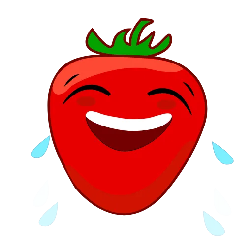 Стикерпак Strawberry для Telegram — скачать