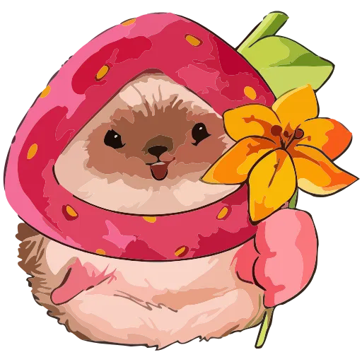 🌺 Эмодзи «Лёля» для Telegram