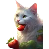 🐈 Эмодзи «Клубника» для Telegram