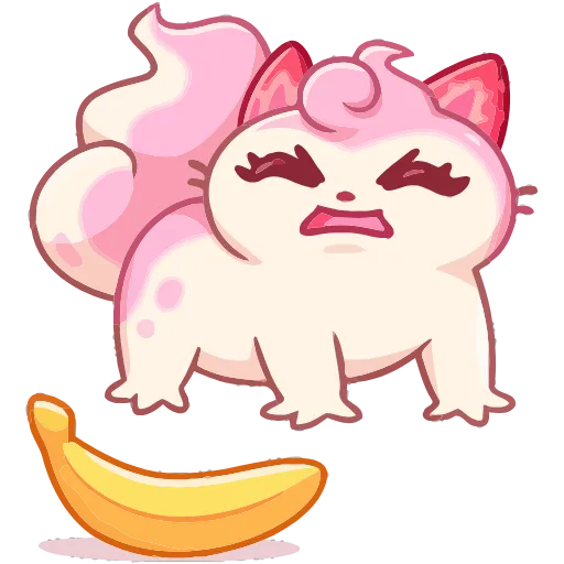 🍌 Эмодзи «Клубничка Душечка» для Telegram