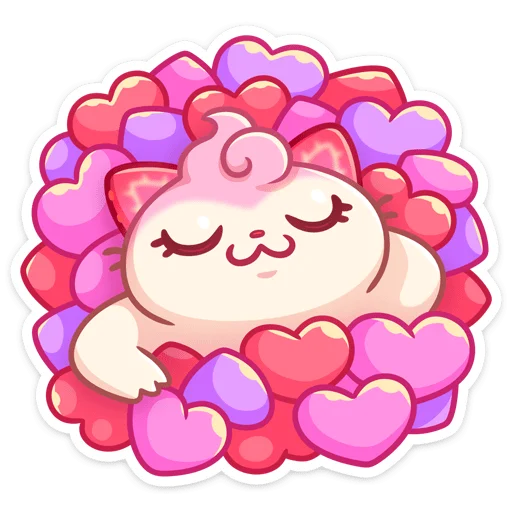 🥰 Стикер «Клубничка Душечка без надписей» для Telegram