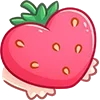 🍓 Эмодзи «Клубничка Душечка» для Telegram