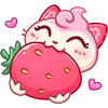 🍓 Эмодзи «Клубничка Душечка» для Telegram