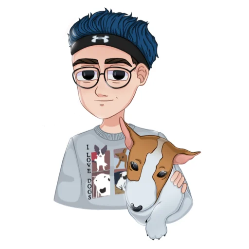 🐶 Стикер «STREAMERS» для Telegram