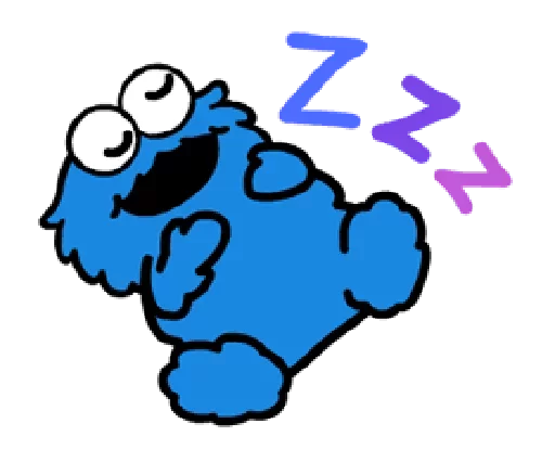 😴 Стикер «street sesame» для Telegram