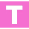 🅰 Эмодзи «Розовые буквы в рамке и без рамки» для Telegram