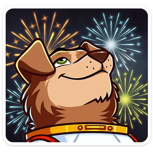 👩‍🚀 Стикер «Стрелка» для Telegram