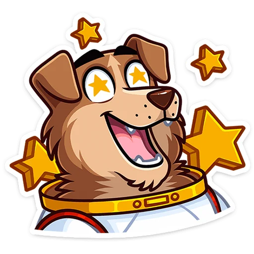 👩‍🚀 Стикер «Стрелка» для Telegram