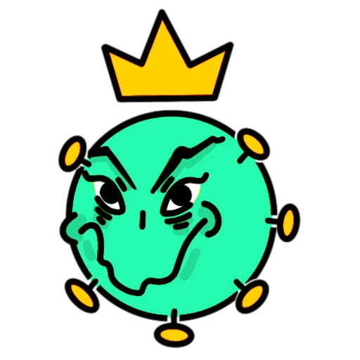 😉 Стикер «StudyStat-coronavirus» для Telegram
