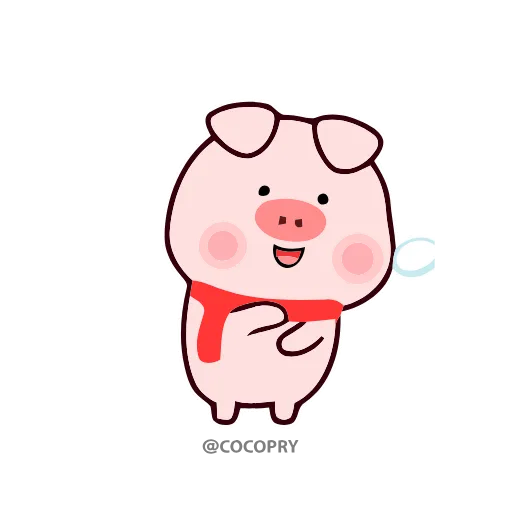 😊 Стикер «Stupid Pig» для Telegram