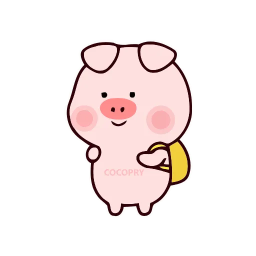 🏃‍♂️ Стикер «Stupid Pig» для Telegram