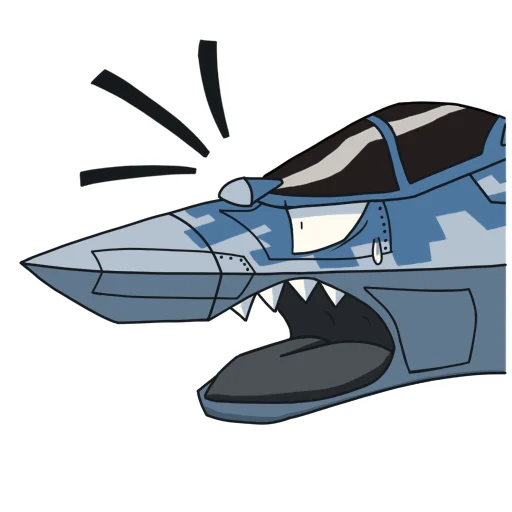 Стикерпак SU-57 для Telegram — скачать