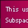 🤩 Эмодзи «subspace» для Telegram