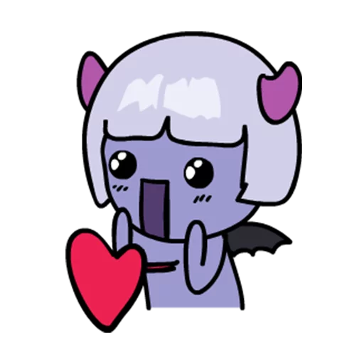 😘 Стикер «Succubus» для Telegram