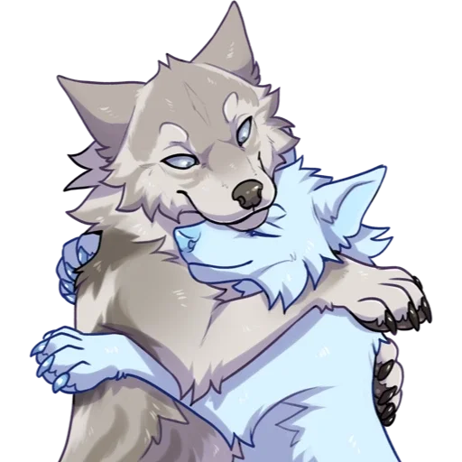 🤗 Стикер «Suff Tundra Wolf» для Telegram