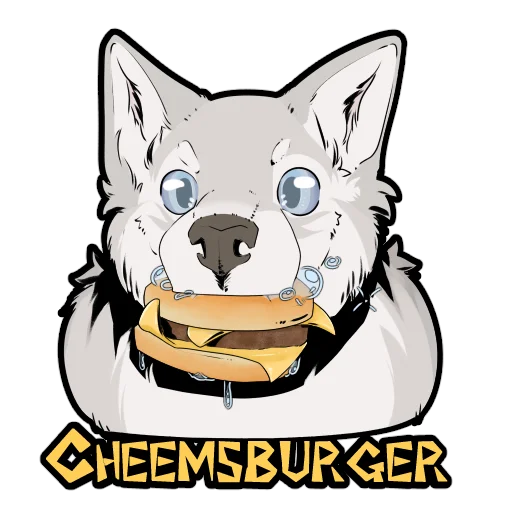 🍔 Стикер «Suff Tundra Wolf» для Telegram