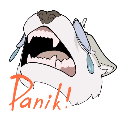😨 Стикер «Suff Tundra Wolf» для Telegram