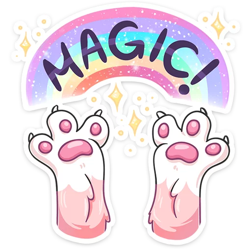 🐾 Стикер «Сахарок» для Telegram