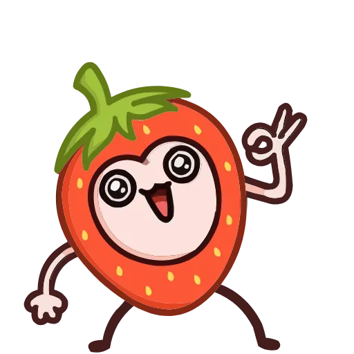 🍓 Эмодзи «Летний Попкинс» для Telegram