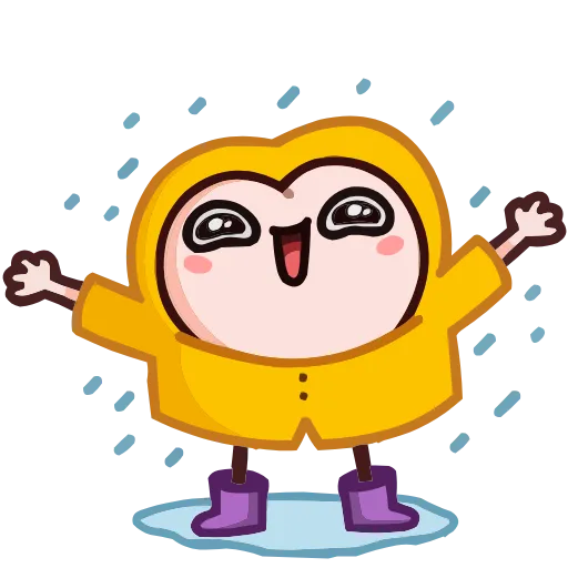 🌧 Эмодзи «Летний Попкинс» для Telegram