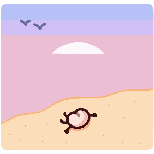 🏖 Эмодзи «Летний Попкинс» для Telegram