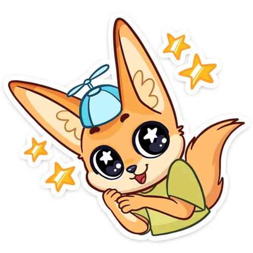 😏 Стикер «Солнечный денёк Фикс в наборе Беззаботное лето» для Telegram