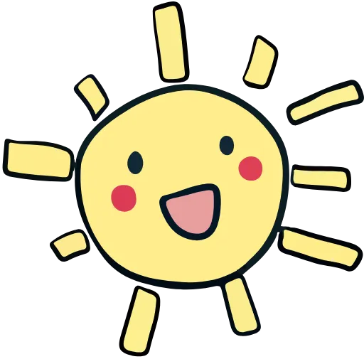 ☀️ Эмодзи «Summer» для Telegram