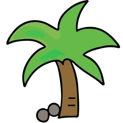 🌴 Эмодзи «Summer» для Telegram