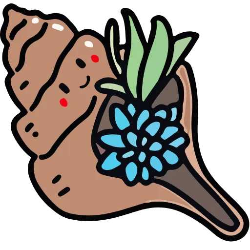 🐚 Эмодзи «Summer» для Telegram