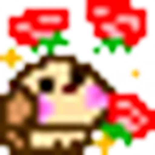 🌹 Эмодзи «Summer Pixels» для Telegram