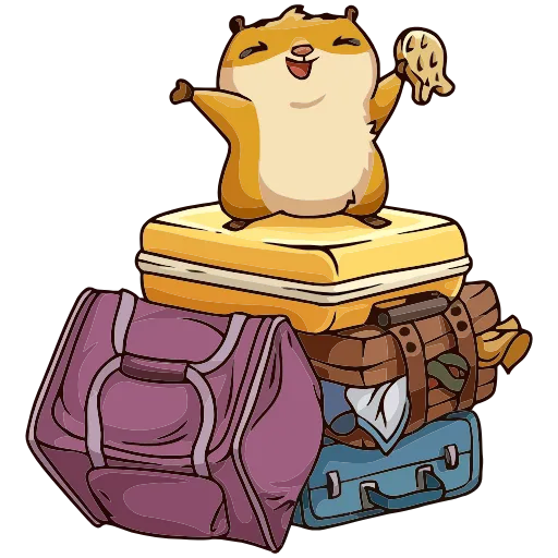 🎒 Эмодзи «Лето с Сеней» для Telegram