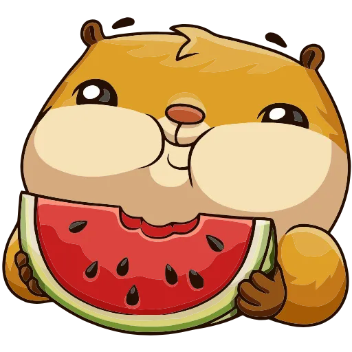 🍉 Эмодзи «Лето с Сеней» для Telegram