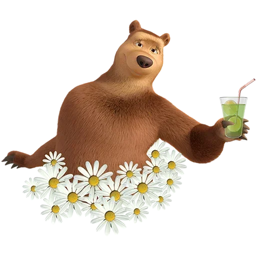 🌼 Стикер «Лето с Машей Без Текста» для Telegram